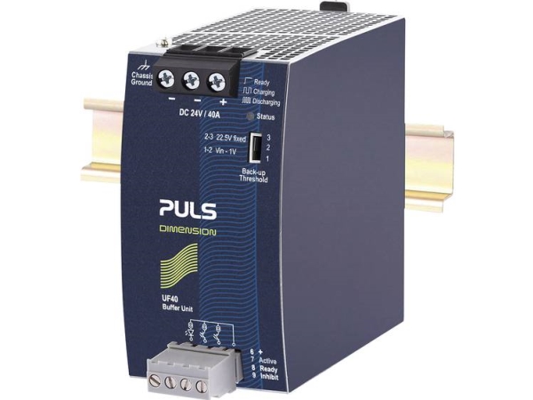 Puls Uf40.241 Buffermodul Til Skinnemontage 24 V/Dc 40 A Indhold 1 Stk