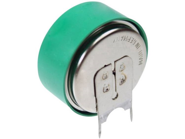 Varta V2/Cp300h Slf ++/- Wiederaufladbare Knopfzellenbatterie 300H Nimh 300 Mah 2,4 V 1 Stück