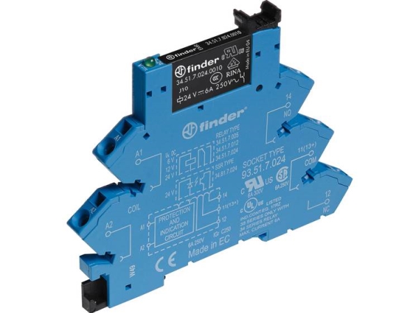 Kopp.Relais 6/8A 240Vac