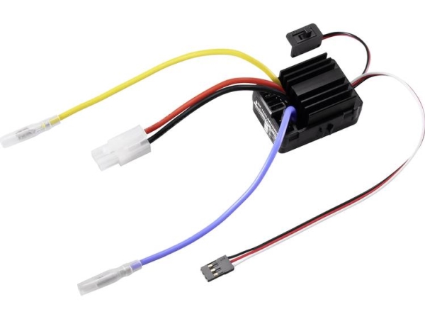 Reely Wp-1040 Auto-Modell Bürsten-Tempomat Ausdauer (Max.): 180 A Motorlimit (Umdrehungen): 12