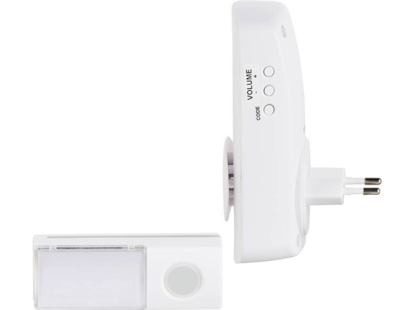Heidemann Funkgong Komplett-Set Mit Blitzlicht, Mit Namensschild 70827 Hx Ocean 230 V (70827)