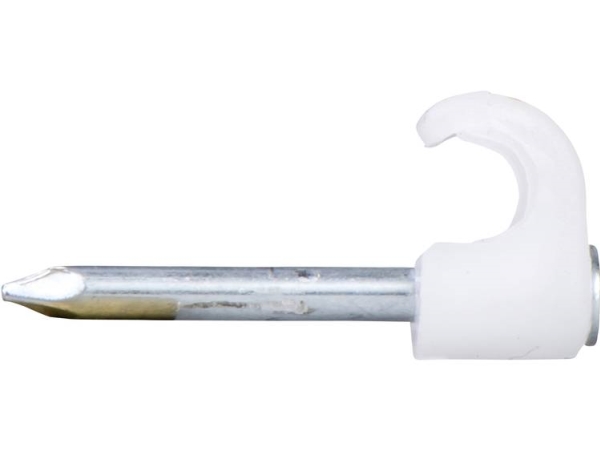 Schneider Electric 2070001 Sømclips 2070001 Bundt-Ø-Område 22 Bis 26 Mm Uv-Stabiliseret, Halogenfrit Hvid 50 Stk