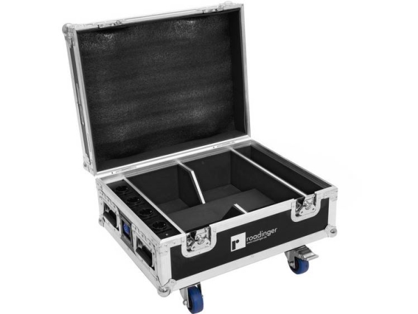 Roadinger Flightcase 4X Akku Ip Up-4 Quickdmx Med Opladningsfunktion (31005127)