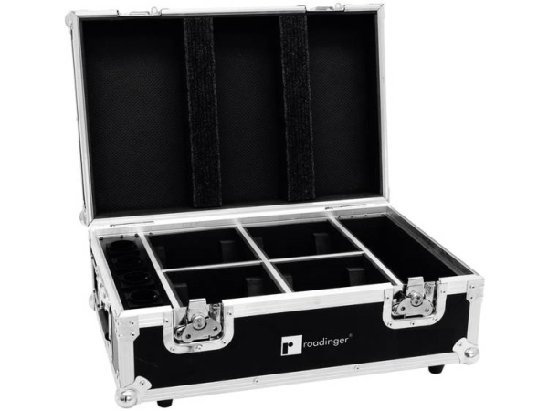 Roadinger Flightcase 4X Akku Tl-3 Trusslight Quickdmx M. Ladning (31005126)