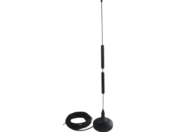 Magnetfußantenne Wittenberg Antennen Poly-102783 Schwarz