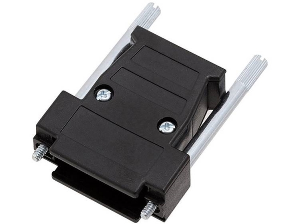 Encitech D3pk09-P-Ljs-K 1260-0102-01 Dsub Polzahl: 9 Kunststoff, Metallisiert 180° Schwarz 1 Stk