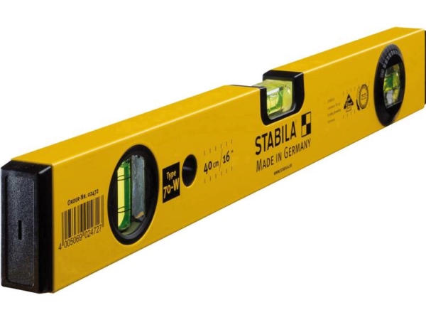 Stabila Type 80U 18797 Wasserwaage Metall 60 Cm
