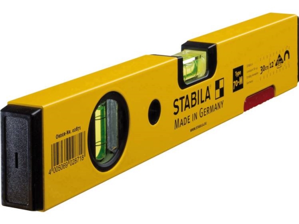 Stabila Typ 70M 2871 Vaterpas-Letmetal Mit Magnet 30 Cm