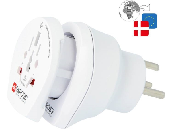 Power Adapter Combo Dänemark &Amp Eur