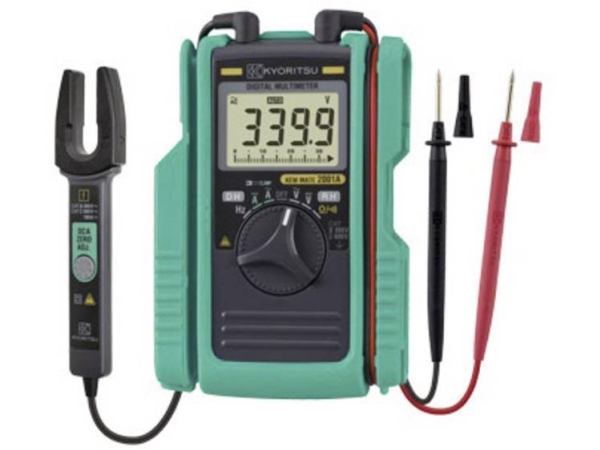 Kyoritsu Kew Mate 2001 A Hånd-Multimeter, Strømtang Digital Cat Ii 600 V, Cat Iii 300 V Visning (Counts): 3400