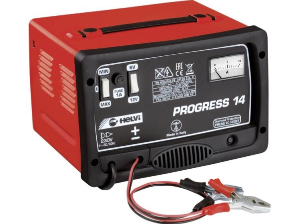 Helvi 77200 Oplader Til Bilen 6 V, 12 V 11 A