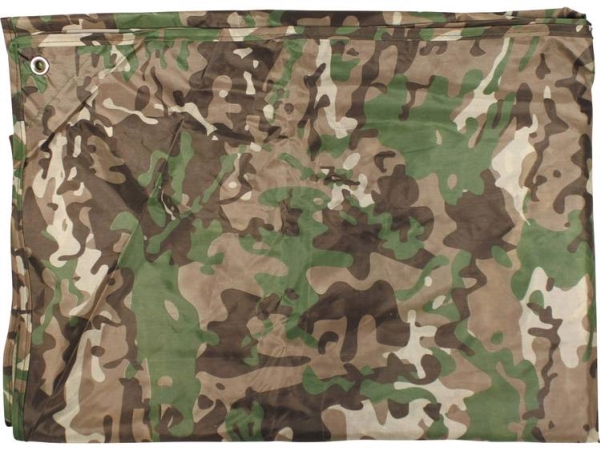 Mfh - Military & Adventure 50319 Tarp Operation 300 Cm X 300 Cm 1 Stk