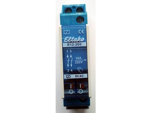 Eltako Electronics Schaltrelais F.Reihen-Eb 2S 16A R12-200-8V (22200010)