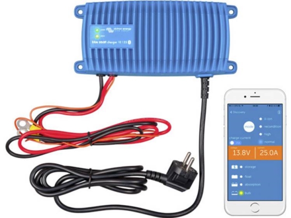 Victron Energy Blybatteri-Oplader Blue Smart Ip67 12/7 12 V Ladestrøm (Max.) 7 A