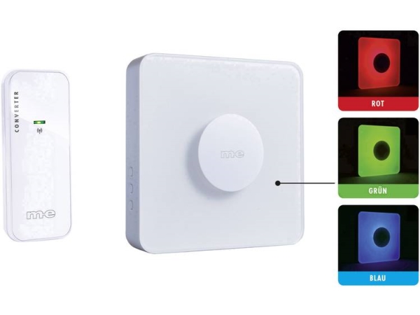 M-E Modern-Electronics 41162 Funkgong Komplett-Set Beleuchtet (41162)