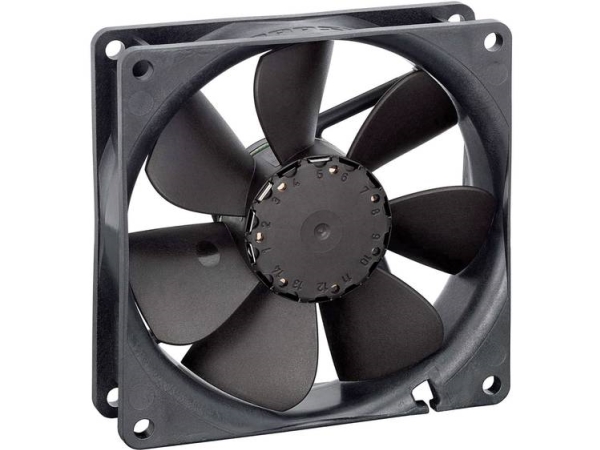 Ebm Papst 3414Ngh Aksial Ventilator 24 V/Dc 91 M³/H (L X B X H) 92 X 92 X 25.4 Mm