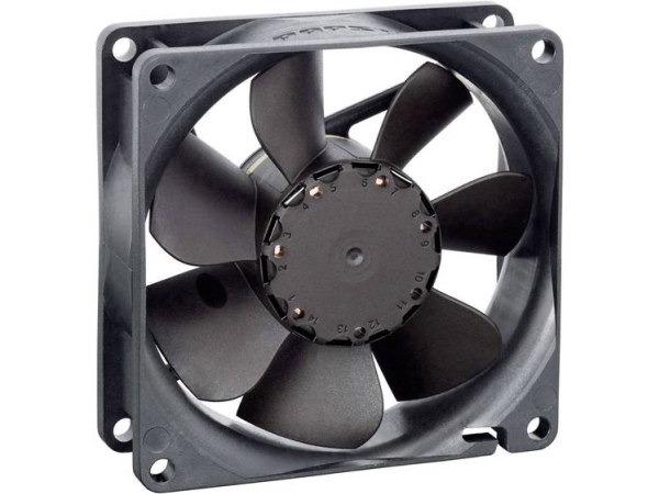 Ebm Papst 8412N/2Gme Aksial-Ventilator 12 V/Dc 55 M³/H (L X B X H) 80 X 80 X 25,4 Mm