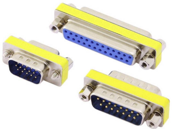 Tru Components Seriel Adapter [1X D-Sub-Stik 15-Pol. - 1X D-Sub-Stik 15-Pol.]