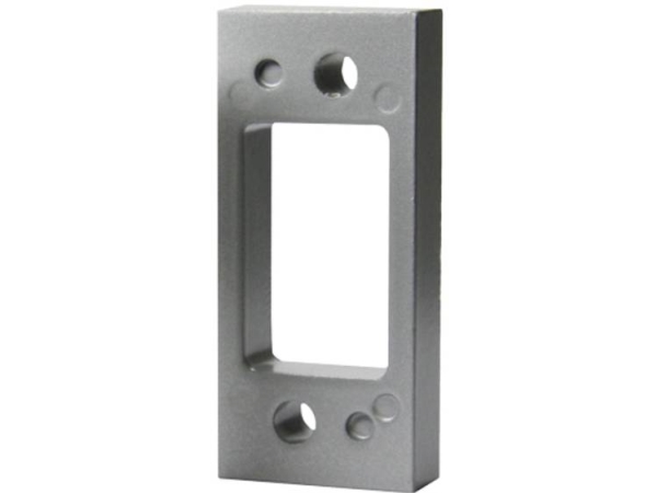 Basi 1200-0324 Abstandplatte Silber