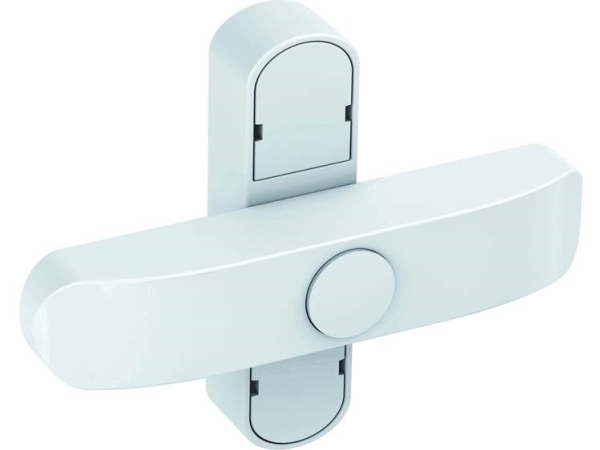 Basi 1100-0060 Fenstersicherung Weiß (Glatt/Blank)