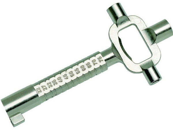 Basi 668Nk Universal-Steckschlüssel Silber