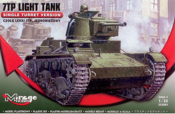 Mirage 7Tp Leichter Panzer Mit Einem Kopf
