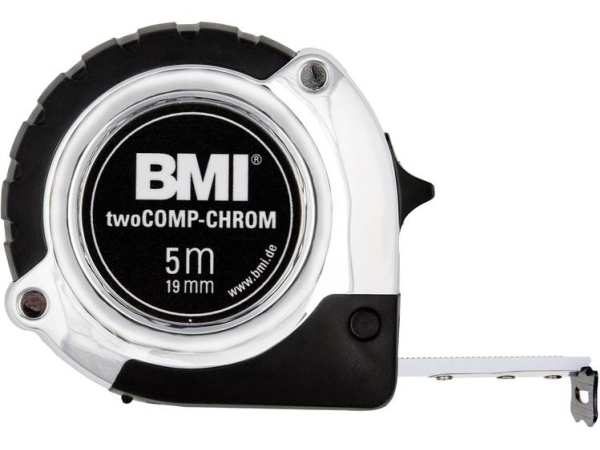Bmi Chrom 475541221 Målebånd 5 M Stål