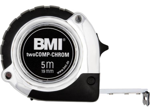 Bmi Chrom 475341221 Målebånd 3 M Stål