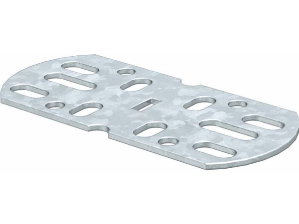 OBO Kobling VF AZK for armaturskinne LTS højde 45 mm, bredde 100 mm pregalvaniseret
