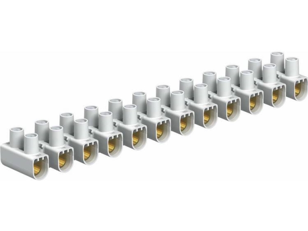 Obo Bettermann 2056550 78 Ce Ws Reihenverbindung Flexibel: 16-16 Mm² Stift: 16-16 Mm² Polzahl: 12 1 Stück Weiß