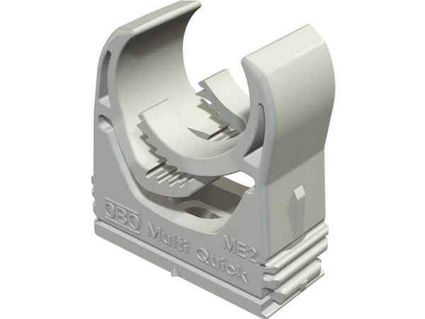 OBO M-Quick M25 LGR Multi-Quick-Schelle 20-25mm PA lichtgrau RAL7035 2153726