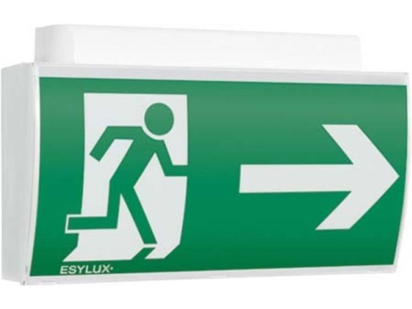 Esylux En10061820 Nødbelysning Til Flugtveje Eek Special Lyskilde (Pære) Vægmontering Højre