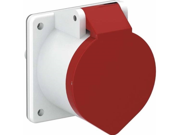 Vertr Cee-Anbausteckdose 3-P+N+Pe 400V16a Cee-16A - Cee-Steckdose Mit 60-Mm-Befestigungsspur - 16 A (6109874)