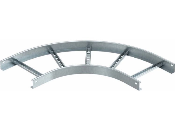 Obo LB 90 630 R3 Kabelbakkehylde Hjørne 90° 300 mm El-forzinket