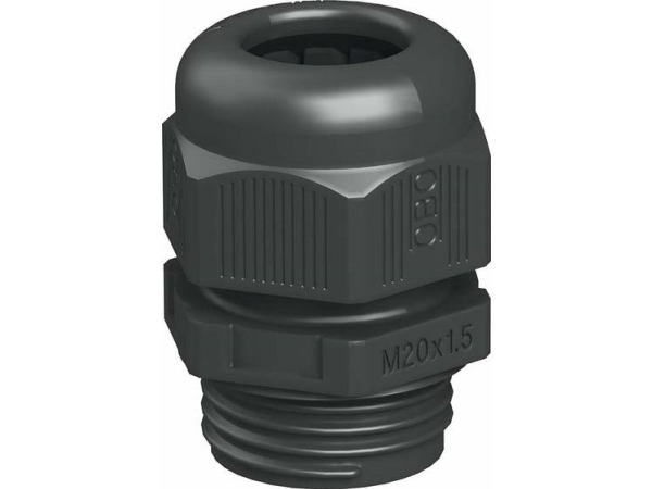 Obo Bettermann 2022891, Sort, Polyamid, Lige, M32, 1,1 Cm, Ip68