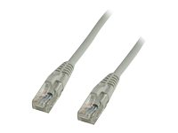 Deltaco Tp-65Au - Patchkabel - Rj-45 (Han) Bis Rj-45 (Han) - 5 M - Utp - Cat 6A - Halogenfri - Grå