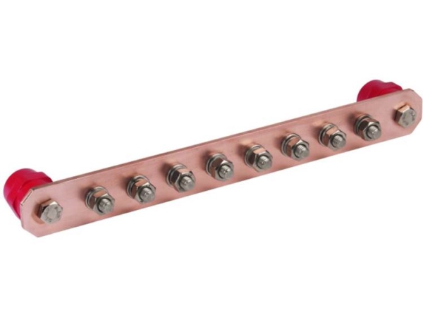 Dehn 472227 472227 Pas I 8Ap M10 Cu Schraubklemmleiste 39 Ka 1 St
