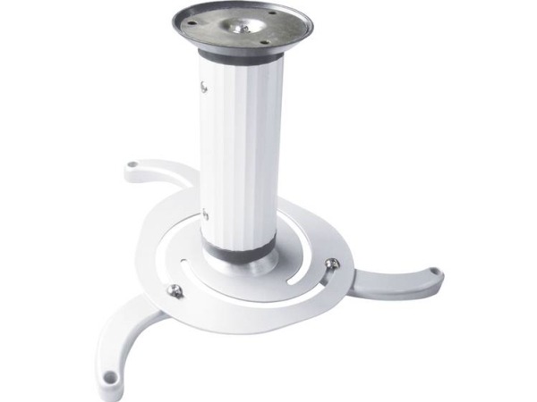 My Wall H16-2Wl Projektor-Deckenhalterung Ausziehbar, Deckenhalterung, Neigbare Stange, Drehbar Abstand Vom Boden Zur Decke (Max.): 200 Mm Weiß