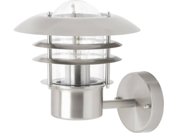 Brilliant Terrence 45781/82 Außenwandleuchte Led (Rgb) E27 60 W Edelstahl