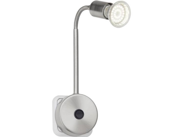 Brilliant Loona Led-Sockellampe Led (Rgb) Gu10 3 W Edelstahl