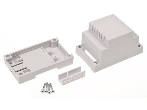 Tru Components Tc-7910728 Din-Schrank 53 X 89 X 65 Abs-V0 Grå 1 Stk