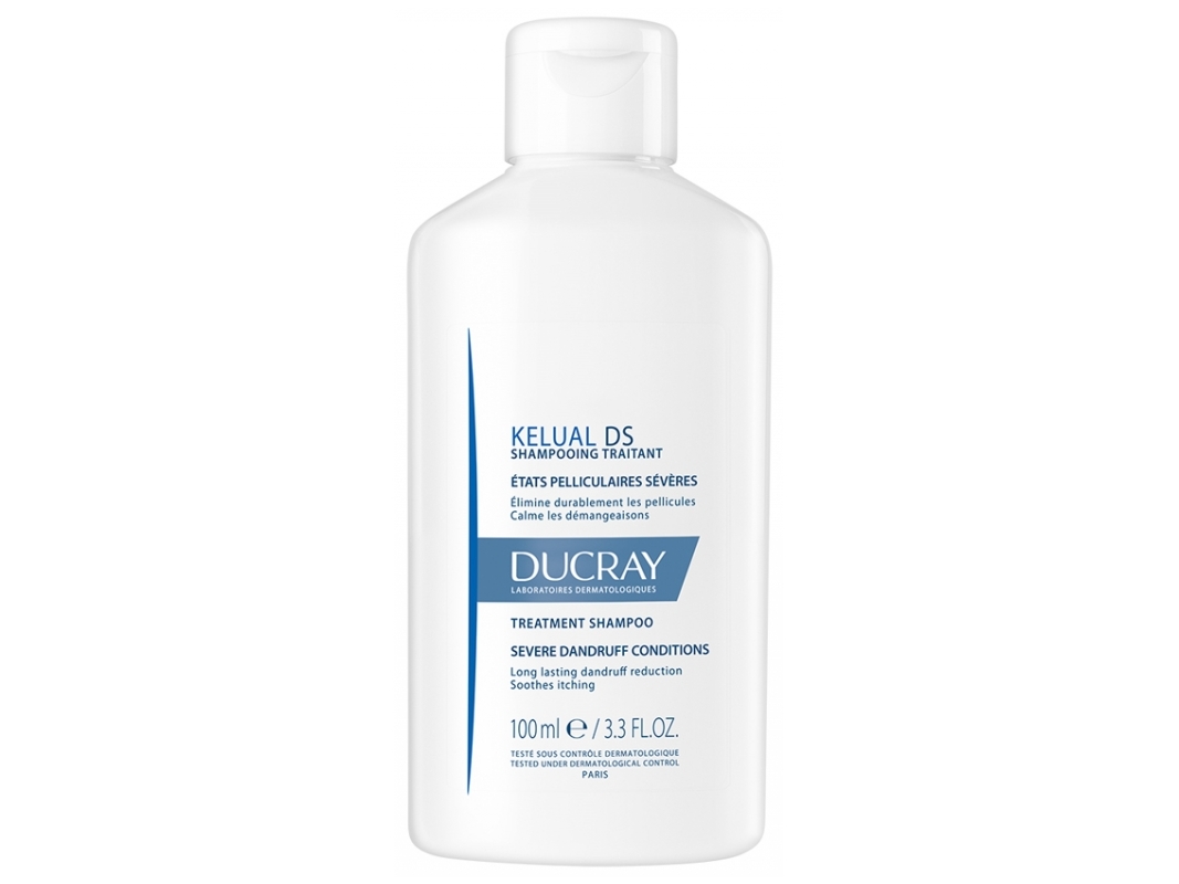 Ducray Kelual DS antisvamp/anti-skæl behandling shampoo til mænd - 100 ml