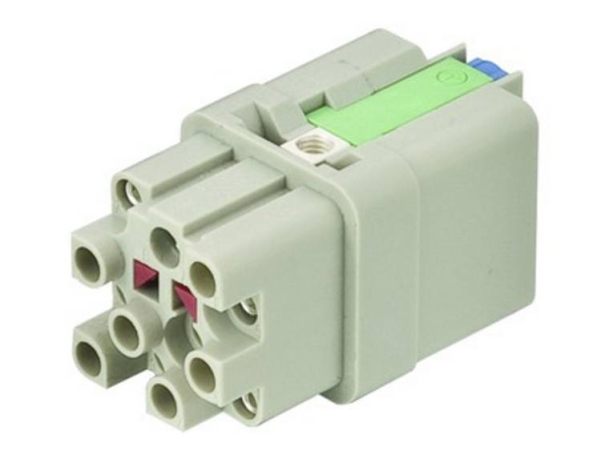 Industrie-Steckverbindung Amphenol C146 09120123104 Harting Inhalt: 1 St. Anschluss-Einsatz