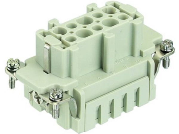 Industrie-Steckverbindung Amphenol C146 09340032716 Harting Inhalt: 1 Stk Anschluss-Einsatz