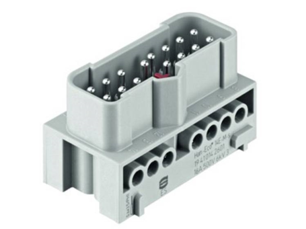 Industrie-Steckverbindung Amphenol C146 19410142601 Harting, Inhalt: 1 Stk Pin-Einsatz