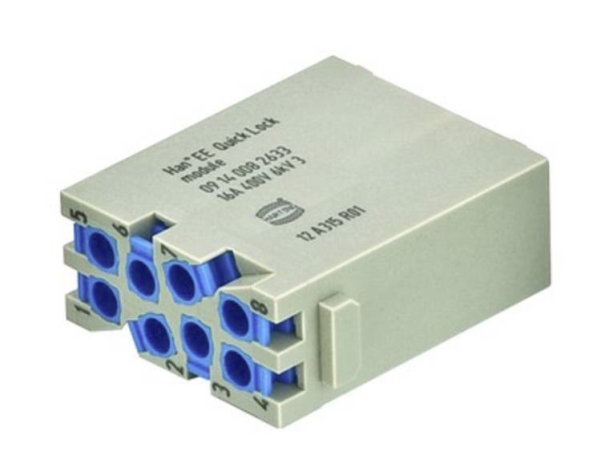 Industrie-Steckverbindung Amphenol C146 09140082633 Harting | Inhalt: 1 Stk Stiftmodul