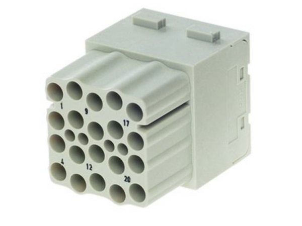 Harting Deutschland Gmbh & Co. Kg Modul F. Buchsenkontakte H An 20 Mod-F 09 14 020 3101 (09140203101)