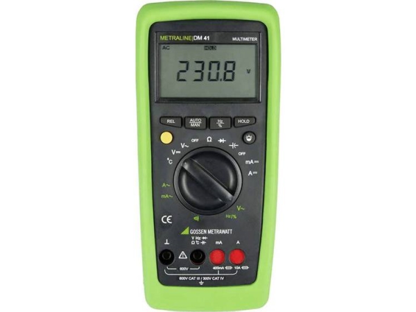 Gossen Metrawatt M192a Hånd-Multimeter Digital Cat Iii 600 V, Cat Iv 300 V Visning (Anzahl): 4000
