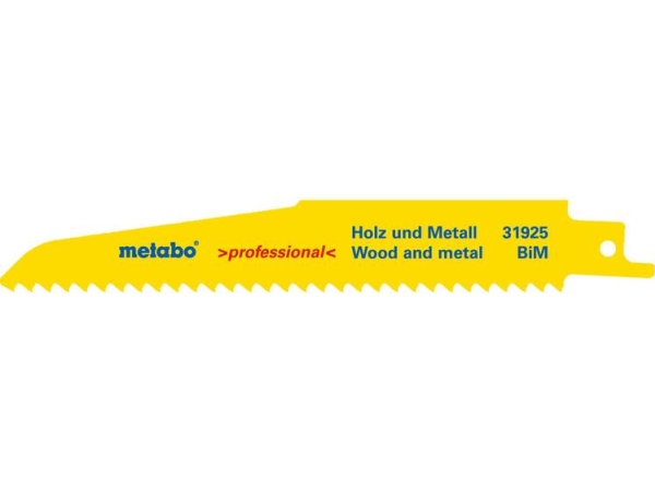 Metabo 5 Bajonett-Sägeblätter 150, 5 St.