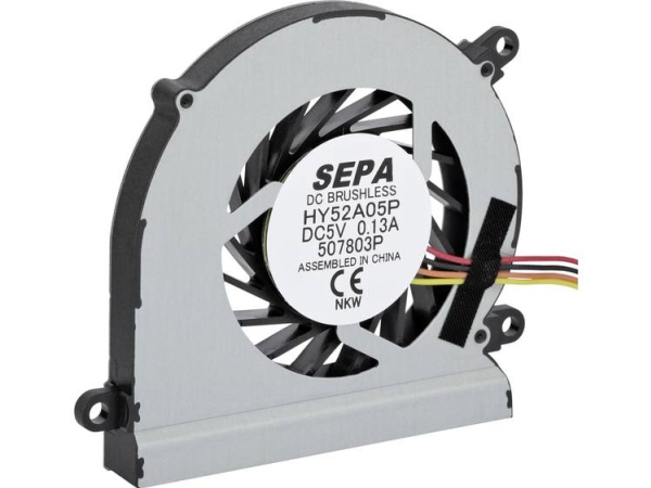 Sepa Hy52a05pse25ap00 Aksial Ventilator 5 V/Dc 4.5 M³/H (L X B X H) 52 X 52 X 8 Mm